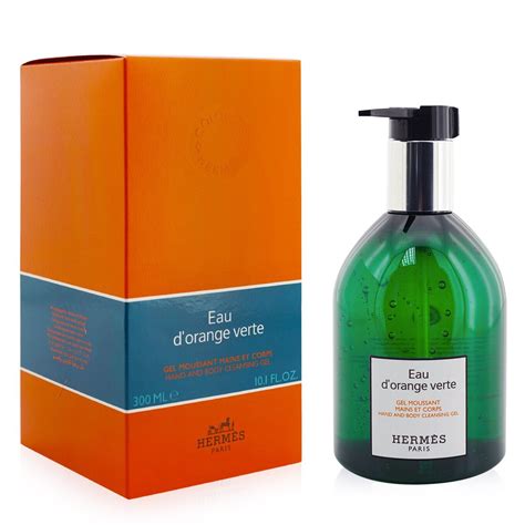 hermes eau d orange verte body wash|eau d'orange verte refill.